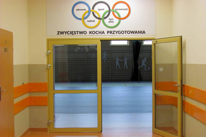 Sala gimnastyczna SP nr 6 w Opaczy