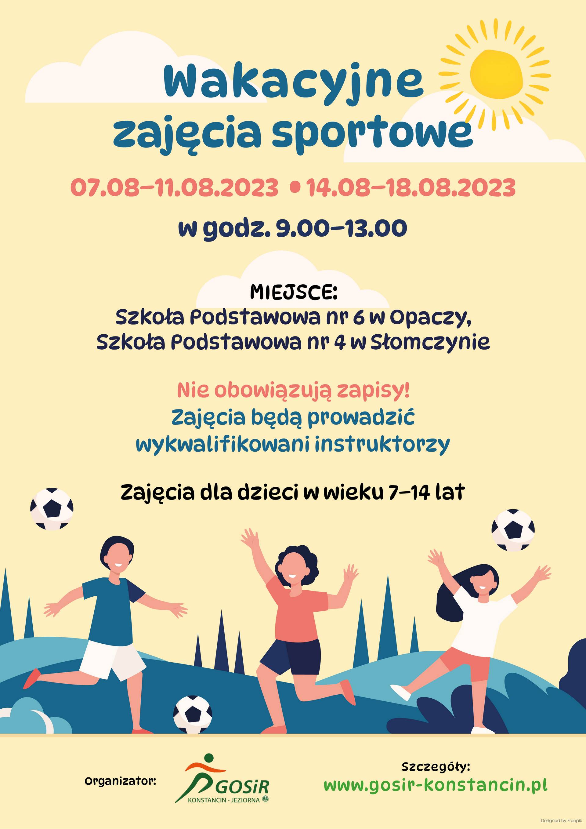 Zajęcia sportowe